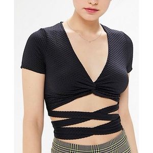 Urban Outfitters Wrap Crop Top